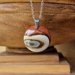 Jaspe polychrome - pendentif