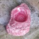 Rhodochrosite brute creusée