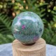 rubis sur fuchsite - sphère