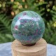 rubis sur fuchsite - sphère