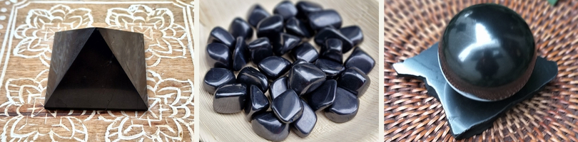 Shungite : formes