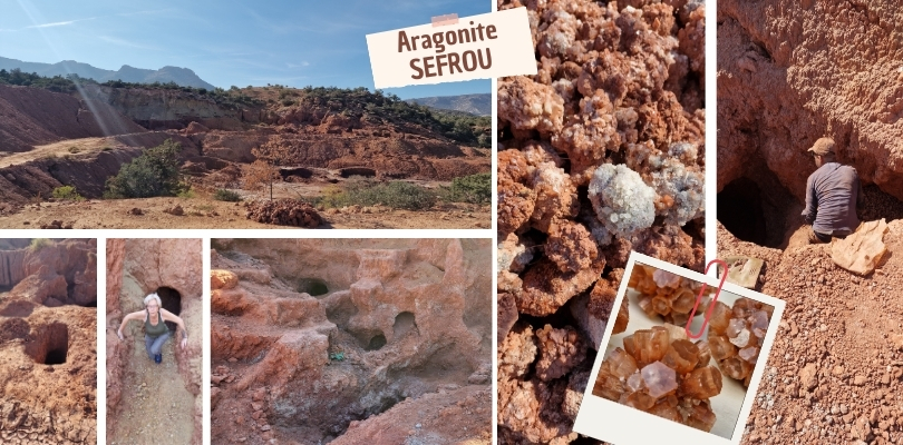 mine aragonite Sefrou